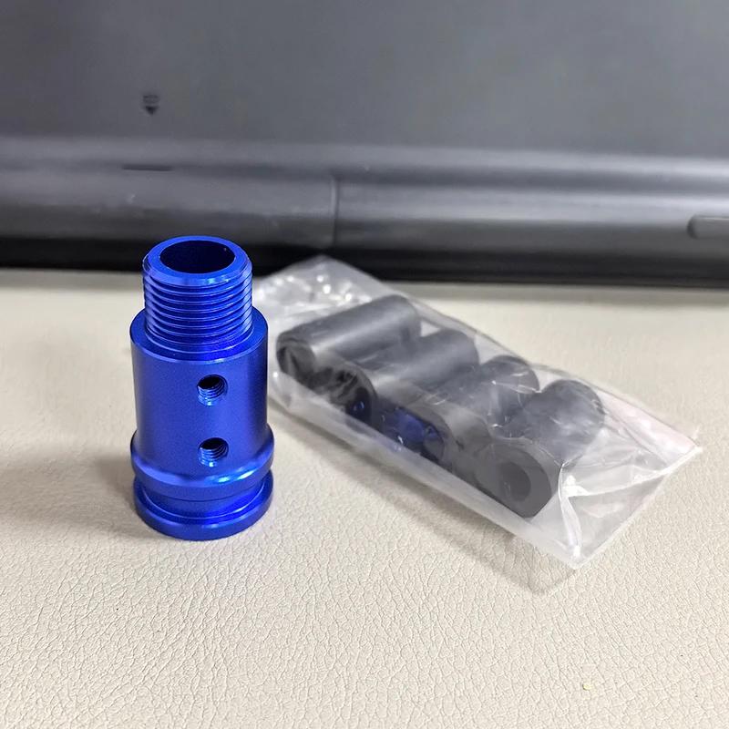 Универсальный адаптер ручки механической коробки передач для резьбы M18x1.5/M10x1.5/M12x1.25, из алюминиевого сплава, для автомобиля, для гоночной игры