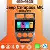 Android Carplay автомобильное радио для Jeep Compass MK 2007-2010 мультимедийный проигрыватель головное устройство стерео GPS навигация BT WIFI 2+32 ГБ
