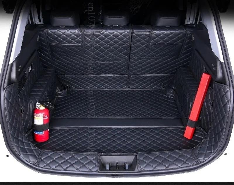 Индивидуальный коврик в багажник для Chery Tiggo 7Pro Max 7 Pro Кожаный Водонепроницаемый Полное покрытие Вкладыш в багажник Аксессуары для тюнинга интерьера