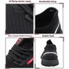 Oulylan Anti Smashing Safety Boots Puncture-Proof Lightweight Sneakers Men Steel Toe Work Shoes Non-slip Protective Footwear