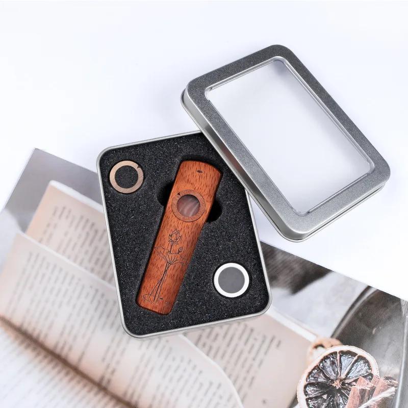 Деревянный Казу Начинающие Практика Аккомпанемент Упражнения для начинающих Профессиональная Медитация Исцеление Флейта Казу Звуковая Терапия Музыкальные Инструменты Орфа