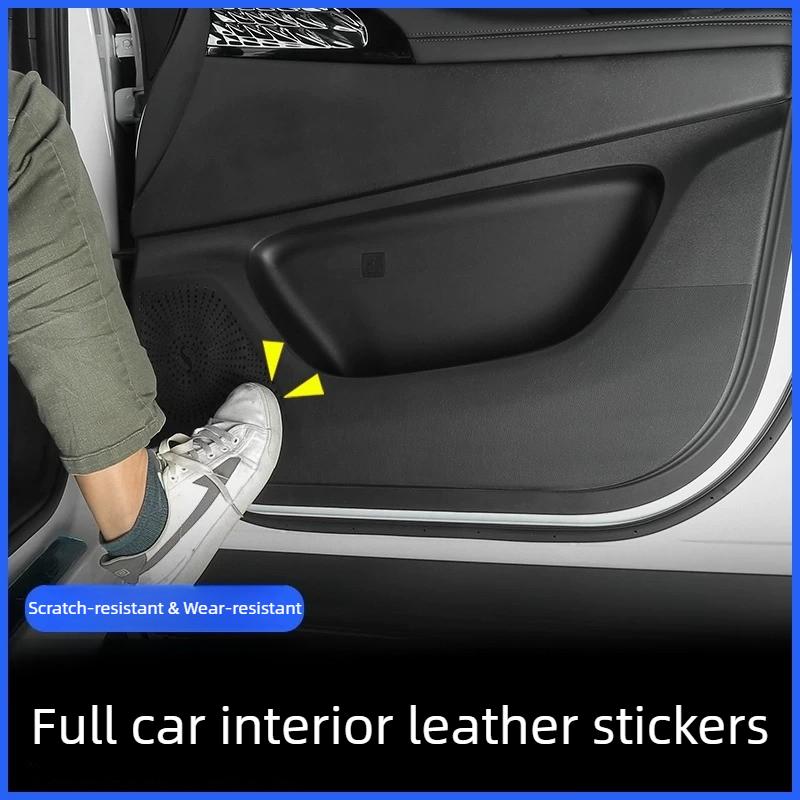 Door Anti-kick Pad For GAC Trumpchi E9/M8 Master/M8 Grand Master Tail Door Scratch Film Special Interior Decoration Parts Tools