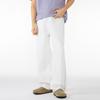 New Spring and Summer White Loose Straight Jeans Classic Denim Casual Pants