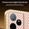 For Realme GT 7 5G Phone Case Carbon Fiber Textured Electroplated TPU Back Cover