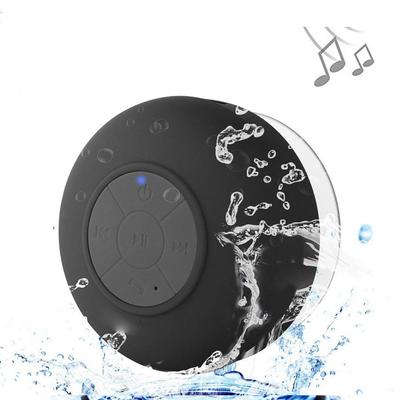 Мини Bluetooth Колонка Душ Сабвуфер Водонепроницаемая Громкая Колонка Handsfree С Присоской Микрофон Для Ванной Бассейна Пляжа Автомобиля Телефона