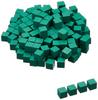 Green 10mm Wooden Cubes 150 (approx. Pieces)