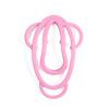 Pink Chastity Cage Clip Sissy Ascetic Chastity Device Lightweight Rooster Cage Anti-cheating Urethral Chastity Device Sex Toy18+