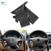 For Skoda Octavia Fabia 2004 - 2009 Superb Roomster 2006 2007 2008 Car Steering Wheel Cover Black Perforated Leather