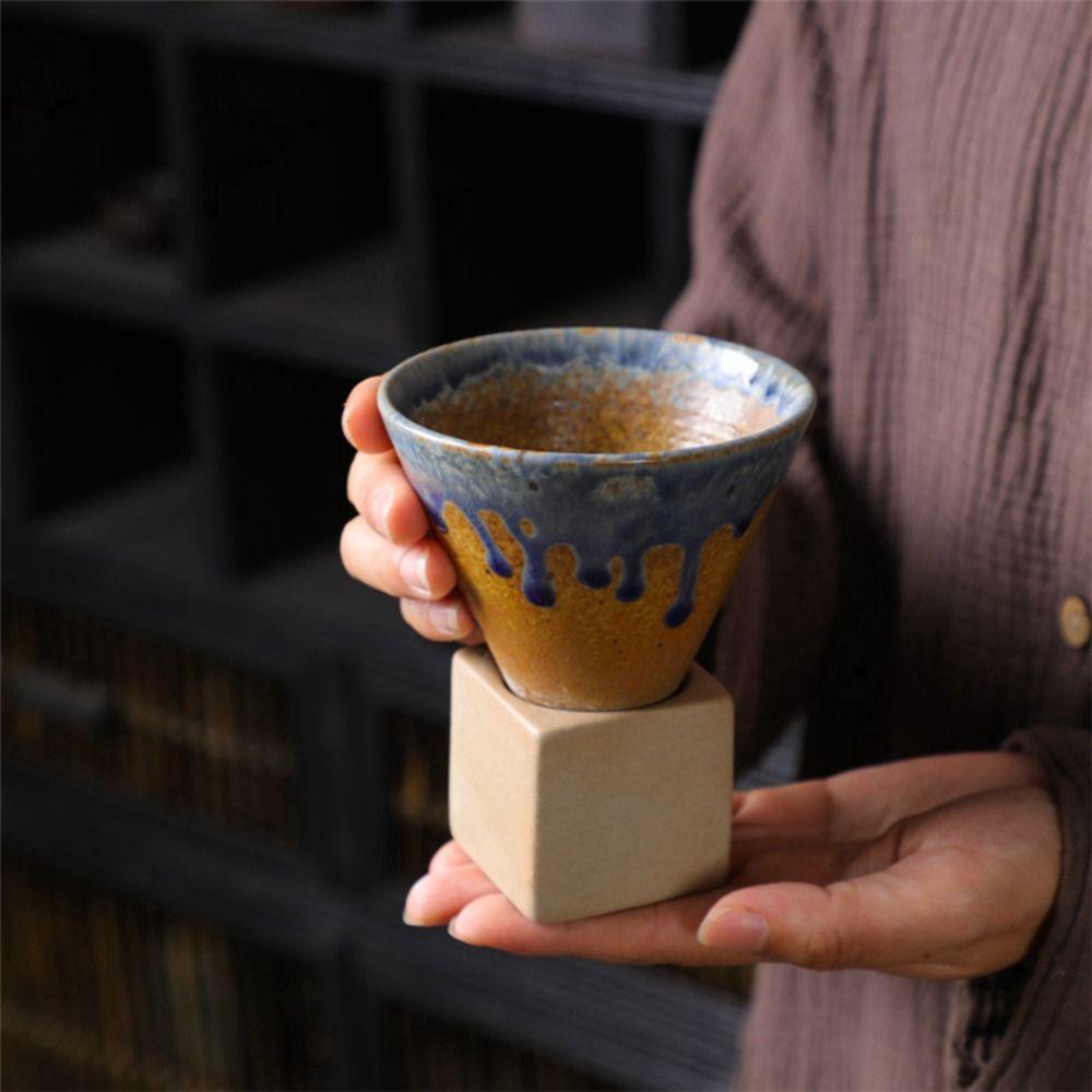 Creative Porcelain Ceramic Pottery Retro Coffee Mug Drinkware Tea Cup Cappuccino Latte Espresso