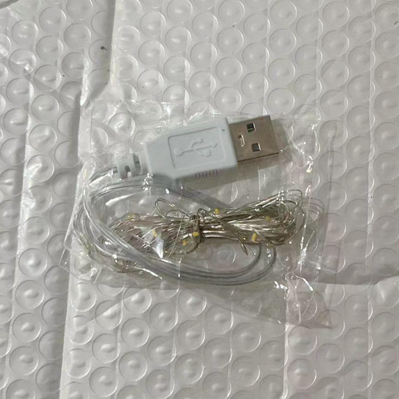 Комплект 3D-зеркала-ночника ручной работы «Цветок тюльпана» — креативный подарок для друзей