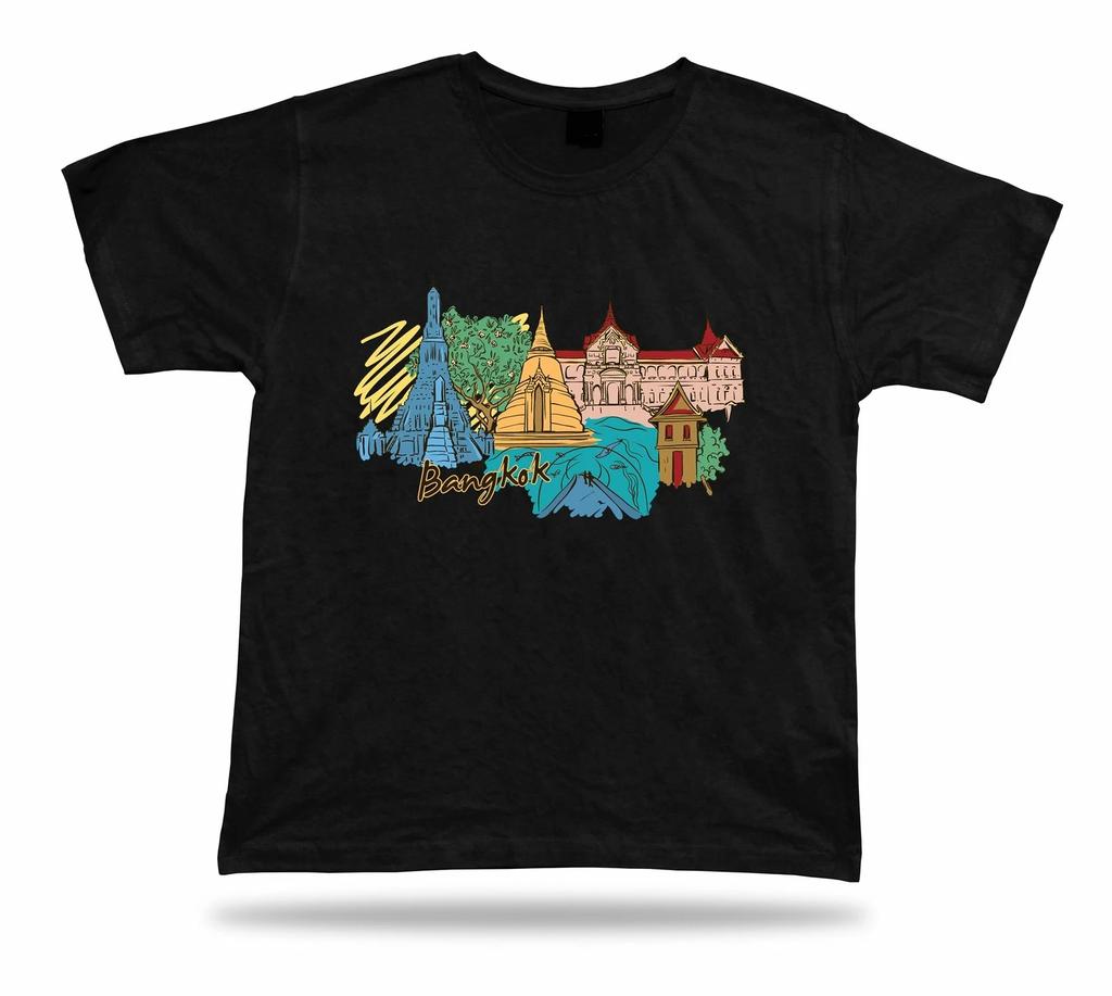 bangkok wat arun sea life bangkok ocean world wat suthat national museum tshirt