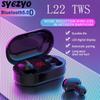 L22 TWS Мини-наушники Беспроводные Bluetooth Музыкальные наушники HIFI Водонепроницаемые Вкладыши Басовый Звук Гарнитура Работает На Всех Смартфонах