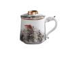 Ceramic Tea Infuser Office Mug and Caddy Set