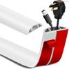K1AE Cable Hiders Flexible Floor Wire Duct Cord Management Floor Cable Protectors