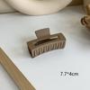 1pcs Korean Coffee Large Hair Claws Acrylic Hairpins Barrette Crab Hair Clips Headwear for Women Girls Braiders Hair Accessories