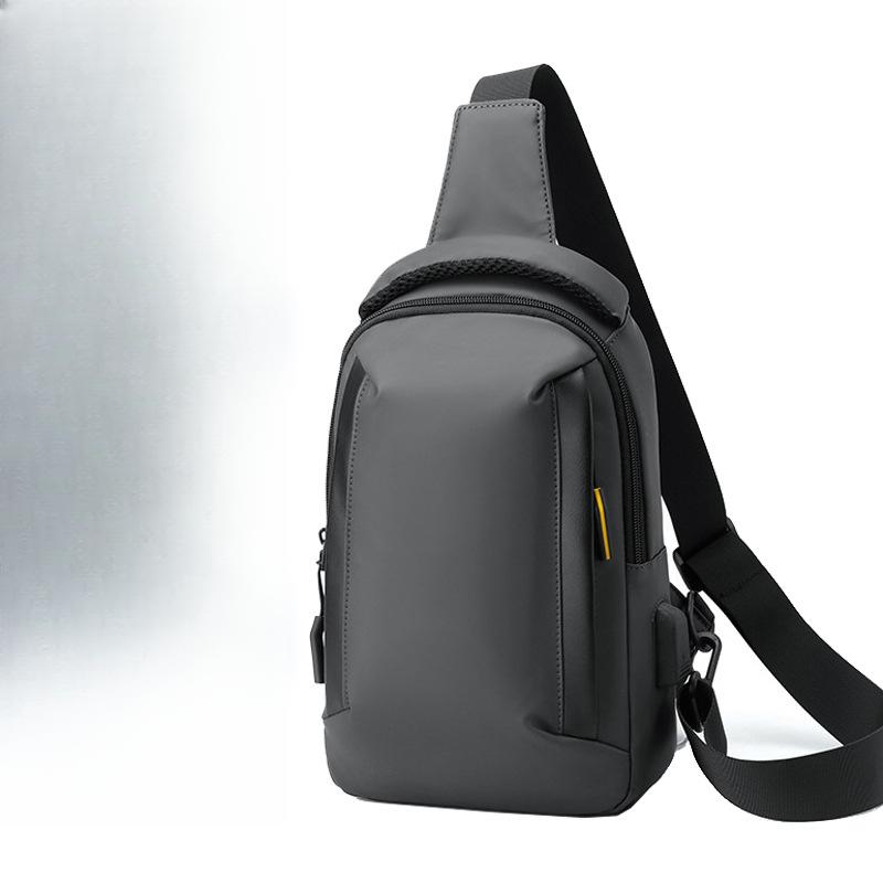 Fashionable Men's Chest Bag, Multi-functional Single-shoulder Bag for Commuting, Casual Women's Crossbody Bag, Trendy Travel Chest Backpack