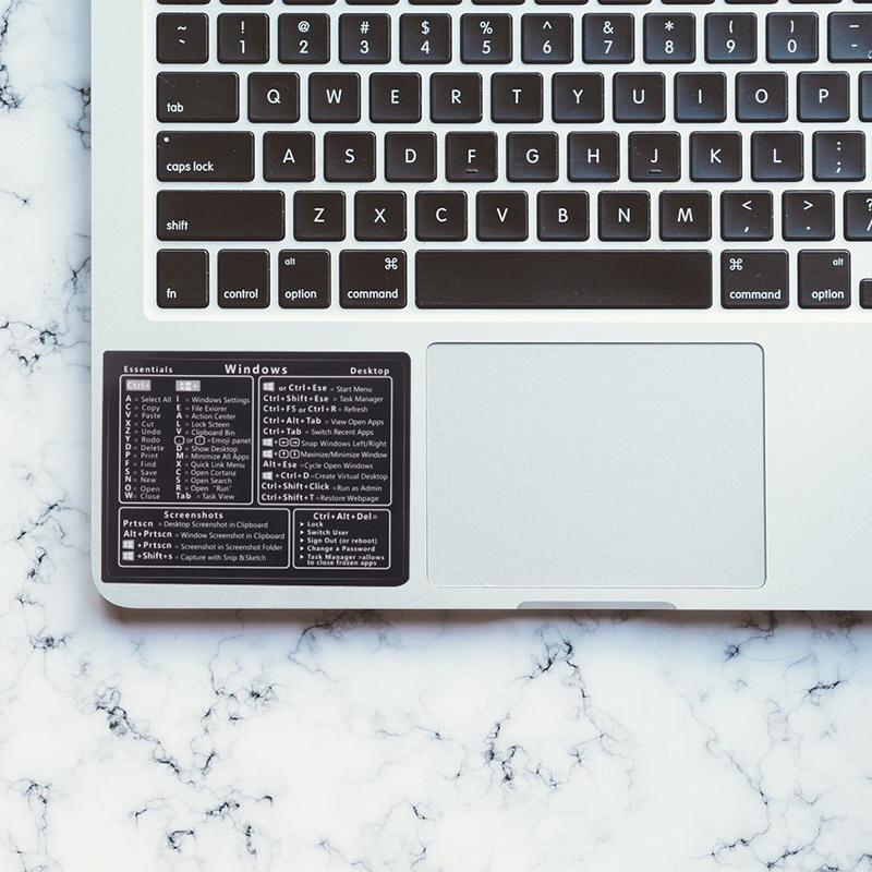 2 шт. Windows/Word справочная клавиатура компьютер ярлык наклейки клейкие съемные наклейки для быстрого справочника клавиатура руководство