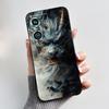 Чехол для ZTE nubia Z50 NX711J Чехол Роскошный Дракон Милый Крутой Для Мальчиков Девочек Чехол Черный Матовый Мягкий ТПУ Силикон Ударопрочный Чехол для Телефона