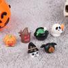 6 шт. милые миниатюрные фигурки из микропейзажа на Хэллоуин, поделки из смолы, украшение для рабочего стола в виде мини-сада фей