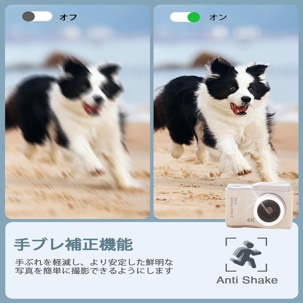 Цифровая камера 4K с памятью 128 ГБ, цифровая передняя и задняя, двойная компактная, 68 миллионов пикселей, HD 1080P видео, студенческая цифровая карманная камера на Рождество