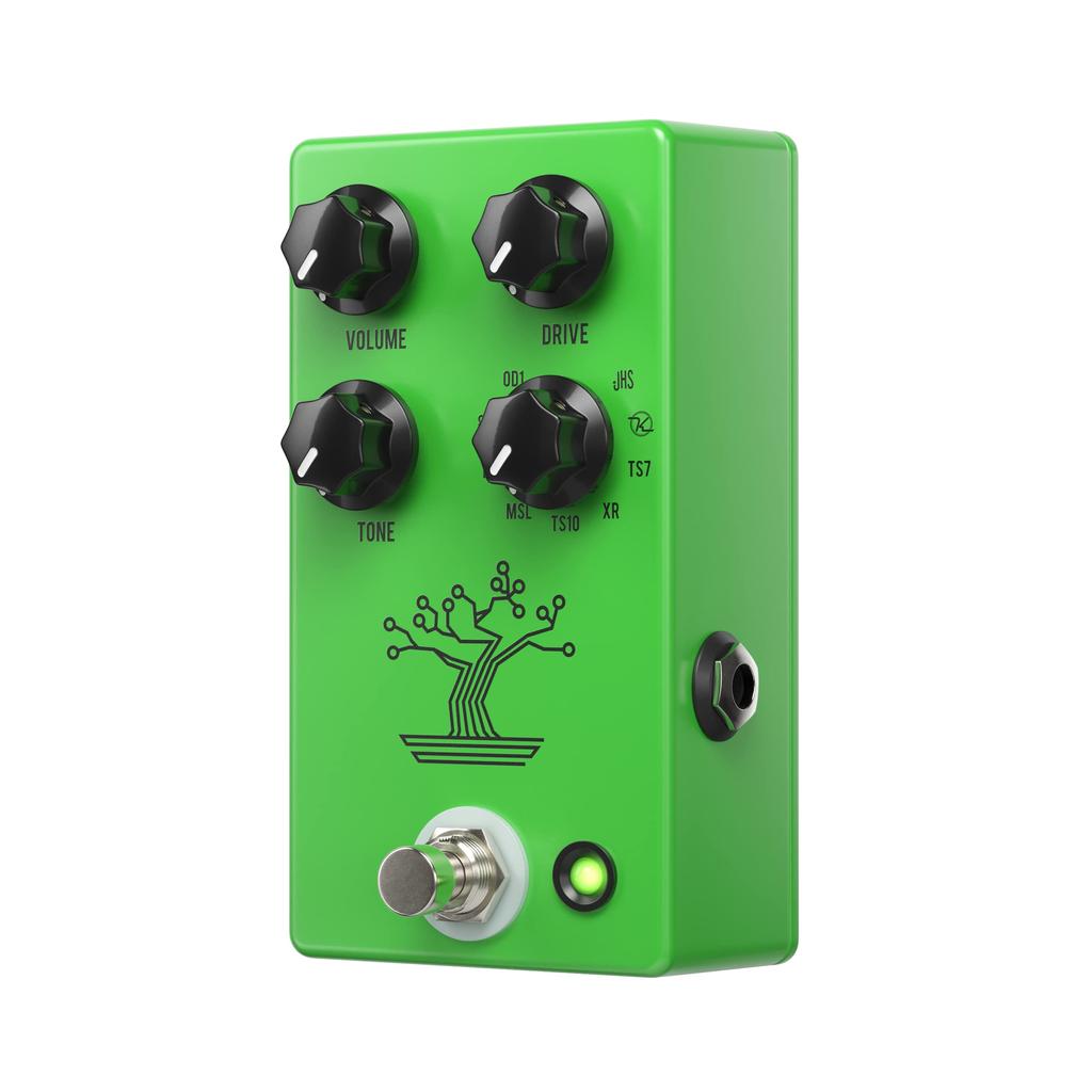 JHS Overdrive Pedal The Bonsai White TB-1