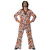 Europe, America, ancient disco couple print costume COS hippie party costume
