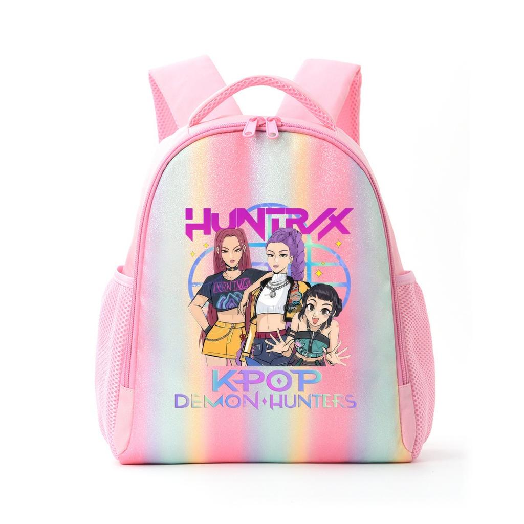 Kpop Witch Hunters Children'S Backpack Elementary School Student Rainbow School Bag Children'S Backpack Travel Lightweight Leisure