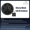 Front Grille LED Star Emblem Light Badge For Mercedes Benz GLC GLE GLS-Class 2016-2019 QQ74