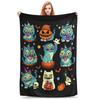 Saja Boys  Kpop Hunter Halloween Blankets Quality Soft Warm  Bedding Throws Autumn Girls Boys Couch Bed Street Trend Bedspread