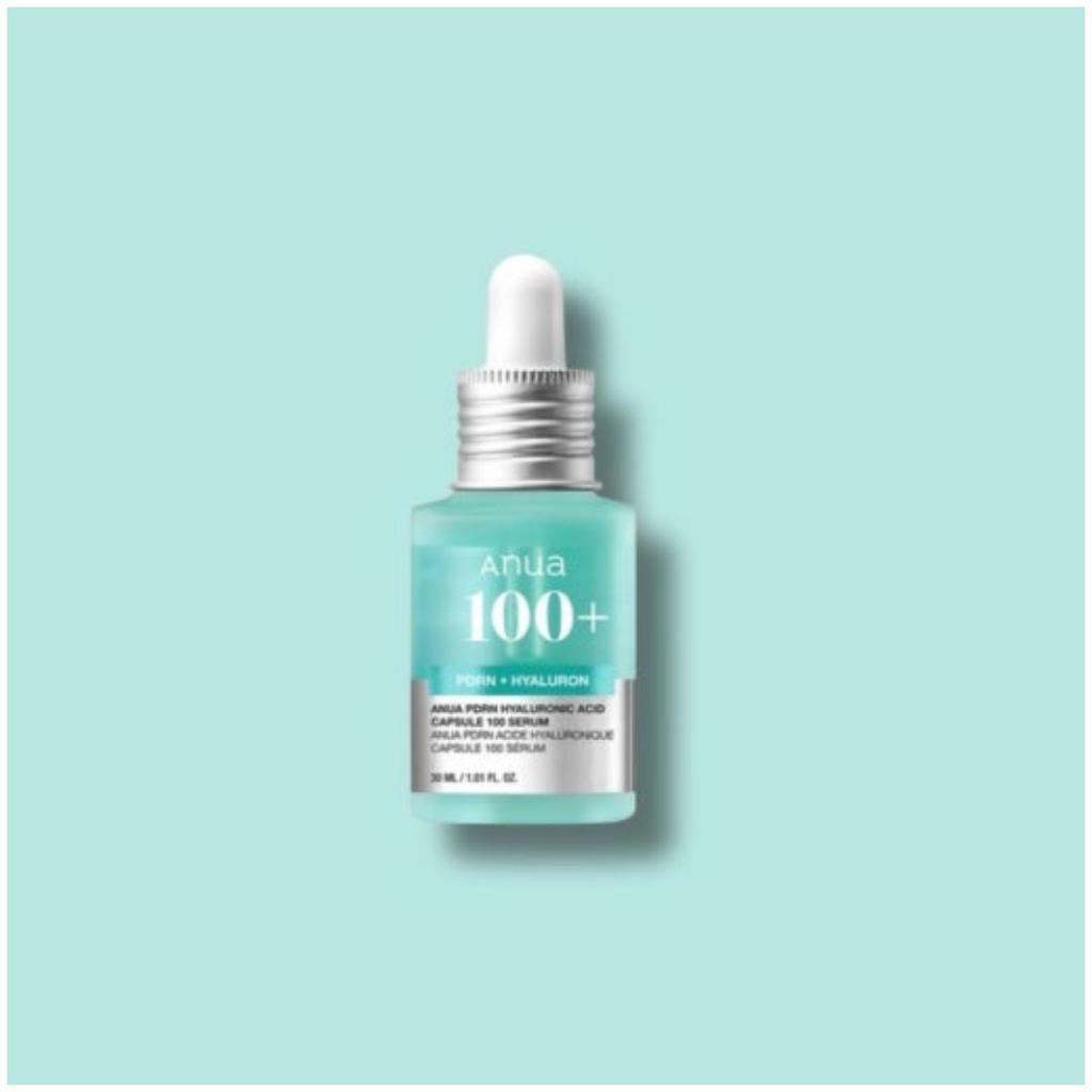 Anua PDRN Hyaluronic Acid Capsule 100 Serum Hydrating & Firming Set 30ml × 2 + 1 Sheet Mask
