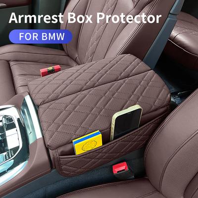 Для BMW G30 G32 6GT F10 G05 G06 G07 G11 G12 X5 G05 X6 G06 X7 G07 Автомобильный Центральный Подлокотник Консоли Защитная Накладка Подушка С Сумкой Для Хранения