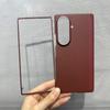 Деловой Чехол-Книжка с Магнитом и Текстурой Kevlar для Samsung Galaxy Z Fold 8 Ultra 7 6 с Текстурой Углеродного Волокна PC Skin Защитная Крышка
