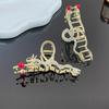 Dragon Shaped Hair Comb with Pearl Rhinestone Hairpin New Hair Clips  Gift