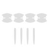 8Pcs TPU Car Door Bowl Anti-scratch Sticker Clear Door Bowl Handle Protection Sticker Paint Surface Film Car Accessories Decals