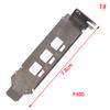 7.8cm/12cm Graphics Card Baffle Bracket for NVIDIA Quadro K1200 NVS510 P400 P600 P620 P1000 Half/Full High Baffle