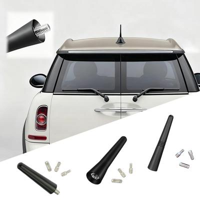 Мини-антенна для автомобиля Мачта Автомобильное радио Крепление на крышу FM AM DAB Длина Аксессуары Винты 6,5 см Универсальное С Автомобилем K5Q0