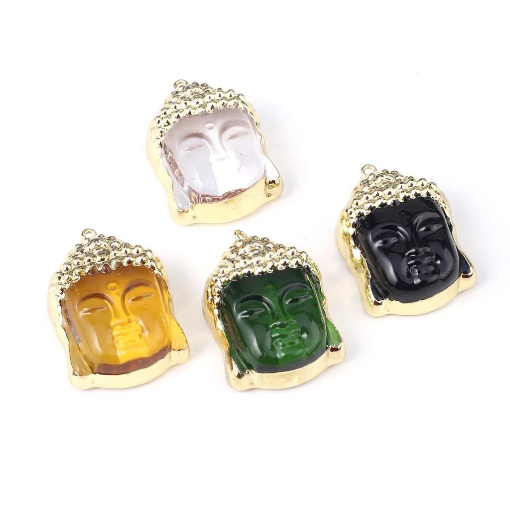 Necklace Pendant Natrual Stone Agates/Ametrine/Green Aventurine Pendant For Jewelry Making DIY Necklace Bracelet Accessory