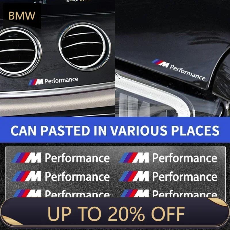 2025 E46 For BMW Car Steering Wheel Emblem Decal Car Interior 3D Sticker For BMW M3 M4 M5 F93 F92 F97 F98 F95 F96 F94 G30 G20 G0