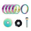 Light Weight Bike Stem Headsets Spacers Bicycles Headsets Washer Bicycles Front Fork Stem Spacers Easy To Install