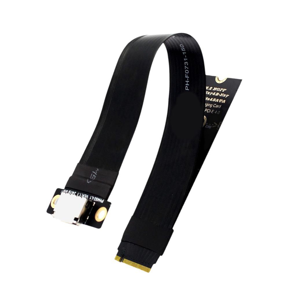 Удлинительный кабель M.2 NVMe to Oculink SFF-8611 SFF-8612 для чистой и эффективной настройки ПК с простой установкой