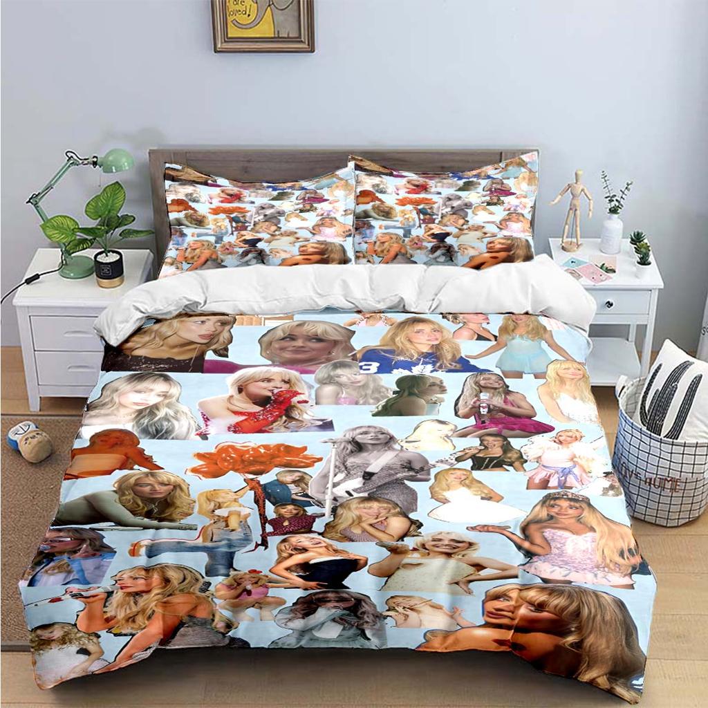 Singer Girls S-Sabrina Carp Print Комплекты постельного белья Изысканный комплект постельного белья Пододеяльник Постельное белье Комплект постельного белья Роскошный подарок