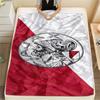 1PC Amsterdamsche Football Club Ajax Patterned Flannel Blanket Suitable For All Seasons for Home Decor Warmth and Comfort Gifts Holiday Present