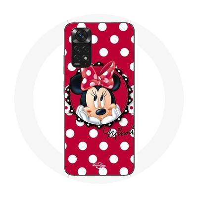 Coque - Xiaomi - Redmi Note 11 4G - Minnie Mouse - Rouge - Souple