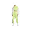 Nike Letter Print Stand Collar Pullover Short Sleeve Sweatshirt Women sweatshirt Green FB8068-736