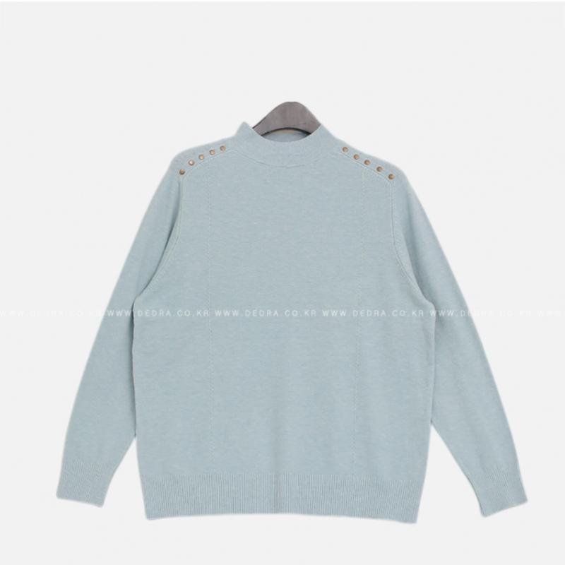 Dedra Long Sleeve High Neck Knit Knd4019 Yc