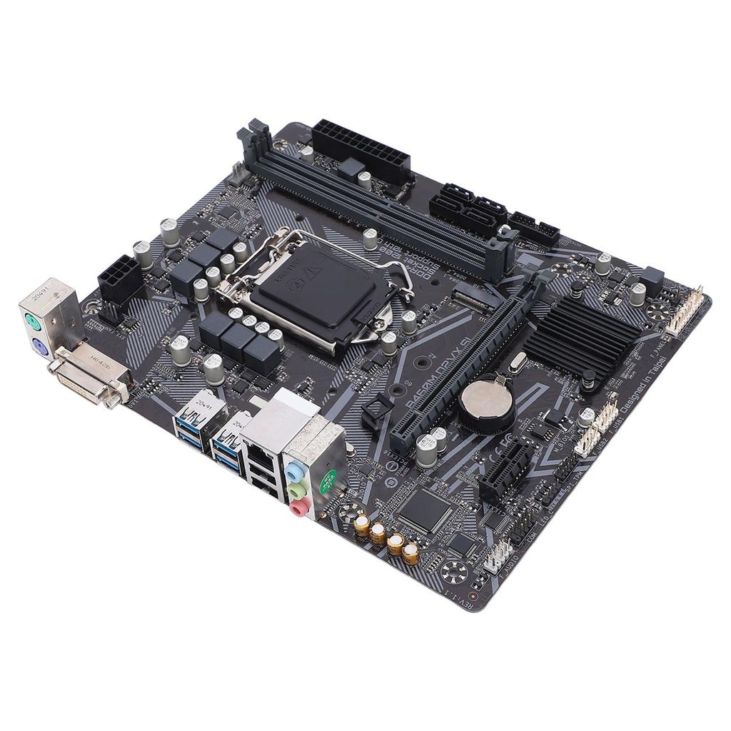 Материнская плата для настольного ПК B460M D2VX SI 2 слота DDR4 DIMM Поддержка LGA 1200 Интерфейс M.2 PCI E 3.0 Материнская плата M ATX для