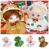 Snowman 20CM Cotton Doll Clothes Plush Cloak Plush Toys Clothes Doll Accessory