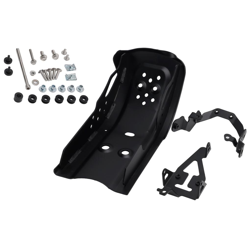 Aluminum Sump Guard Bash Plate Black For Speed 400 Scrambler 400 X 2024-2026