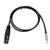 3.5mm To XLR Female Microphone Audio Cable Balanced Balanced Analog Mic Cord  Computer