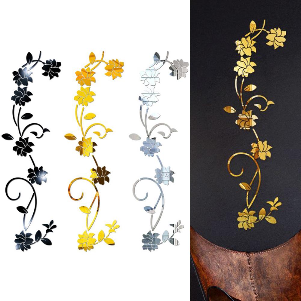 For Wall Door Wall Sticker Wall Sticker Black Gold
